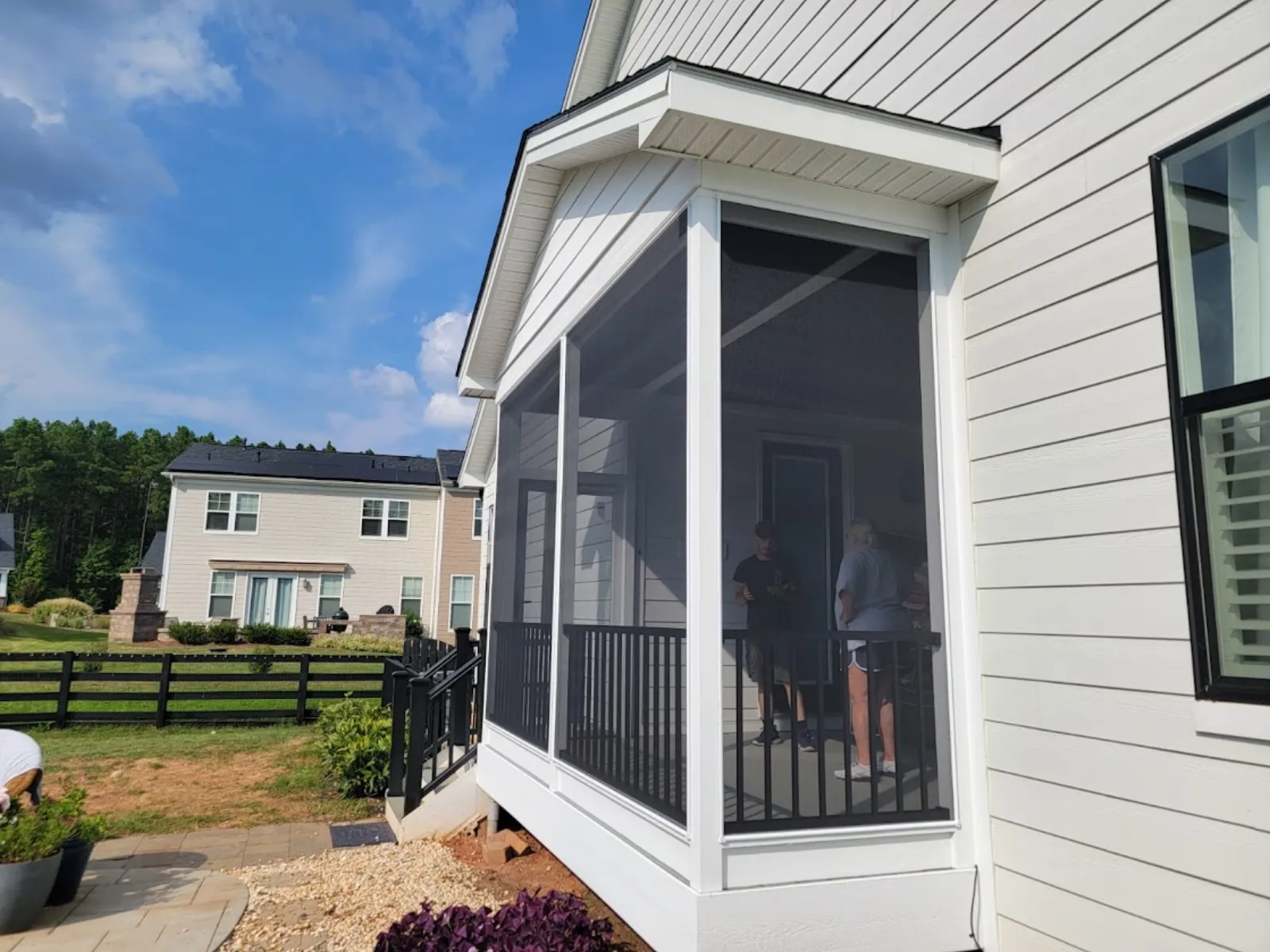 Screened Porch project by Decks by DAK Construction