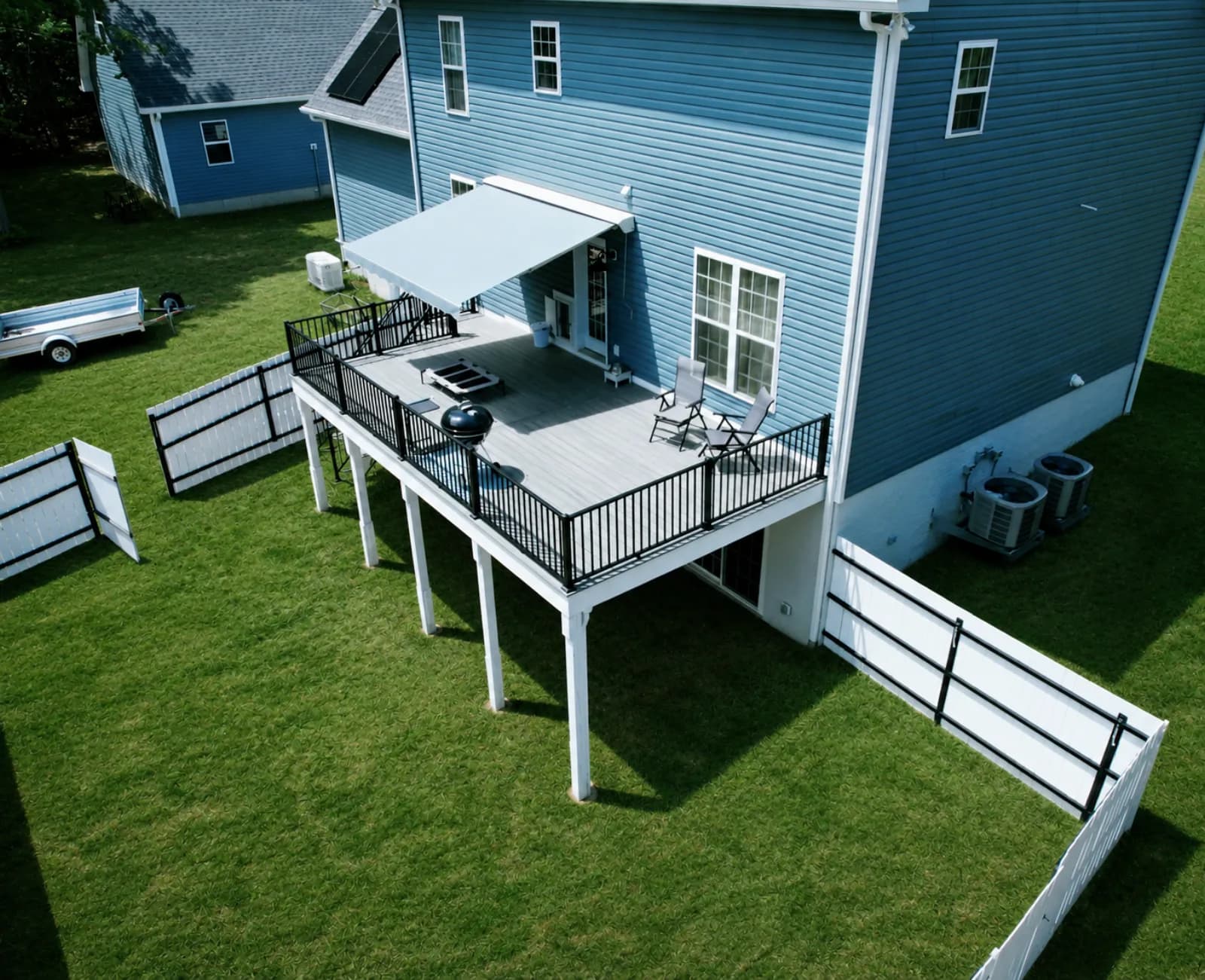 Custom Deck project by Decks by DAK Construction