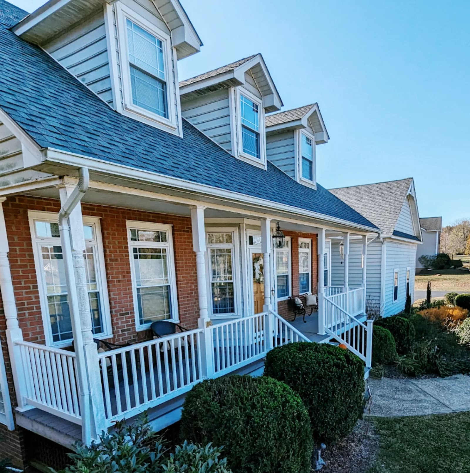 Trex Porch — Trex composite project by Decks by DAK Construction