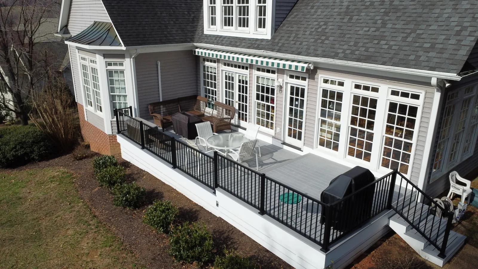 Trex Rainier Deck Rebuild — Trex Rainier · Aluminum Rails